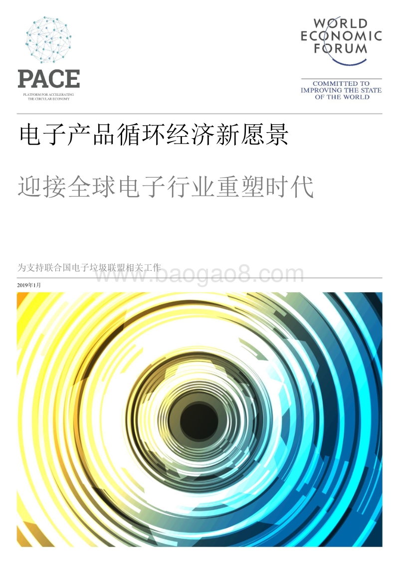 电子产品循环经济新愿景，迎接全球电子行业重塑时代.pdf_第1页