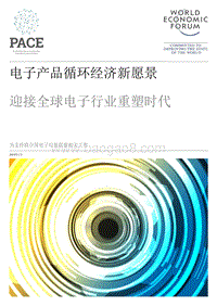 电子产品循环经济新愿景，迎接全球电子行业重塑时代.pdf