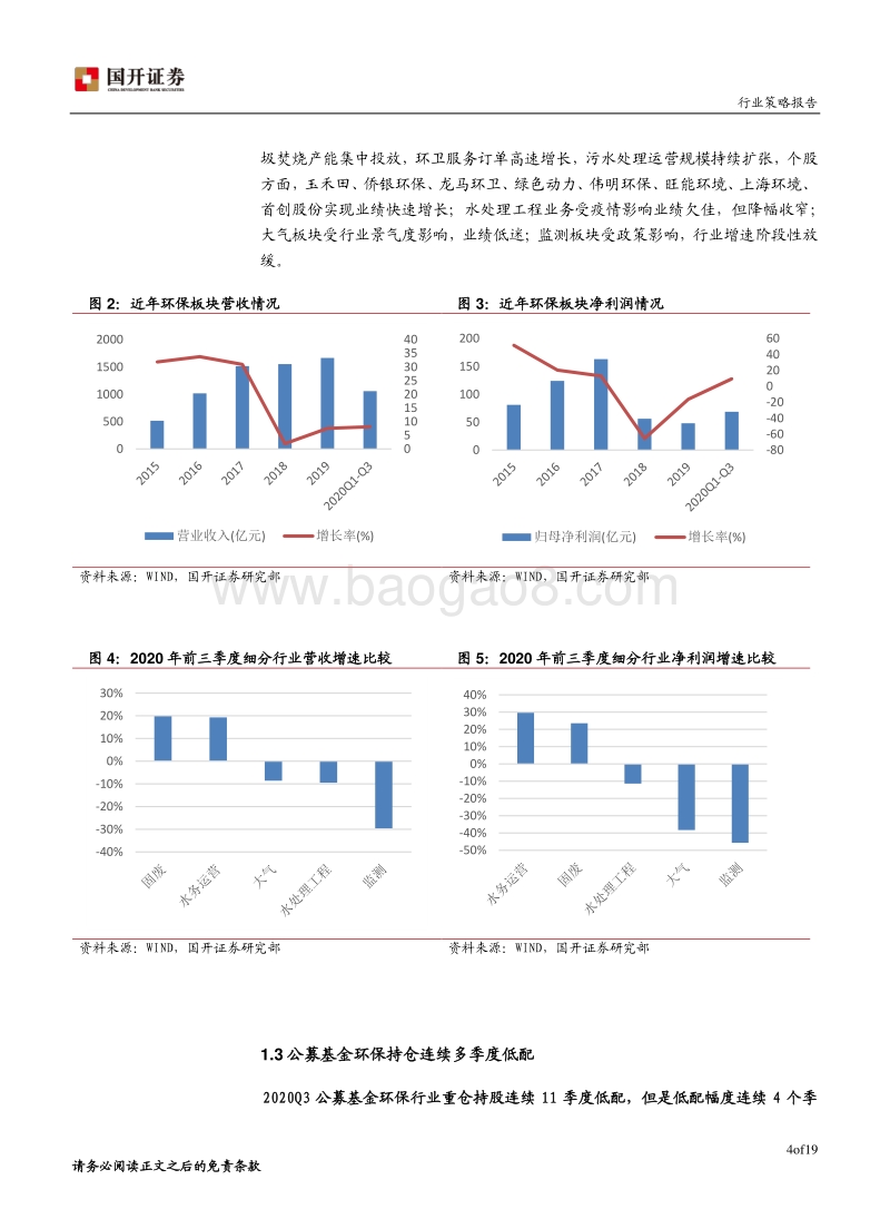 2021年环保行业投资策略：低估值运营资产配置价值凸显，关注大固废和污水资源化.pdf_第5页