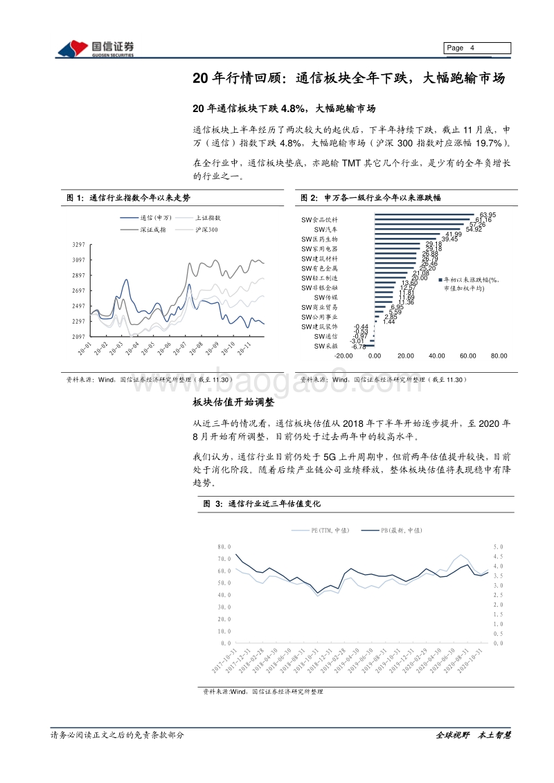 通信行业2021年投资策略：不卑不亢，砥砺前行---挖掘新赛道机会.pdf_第4页