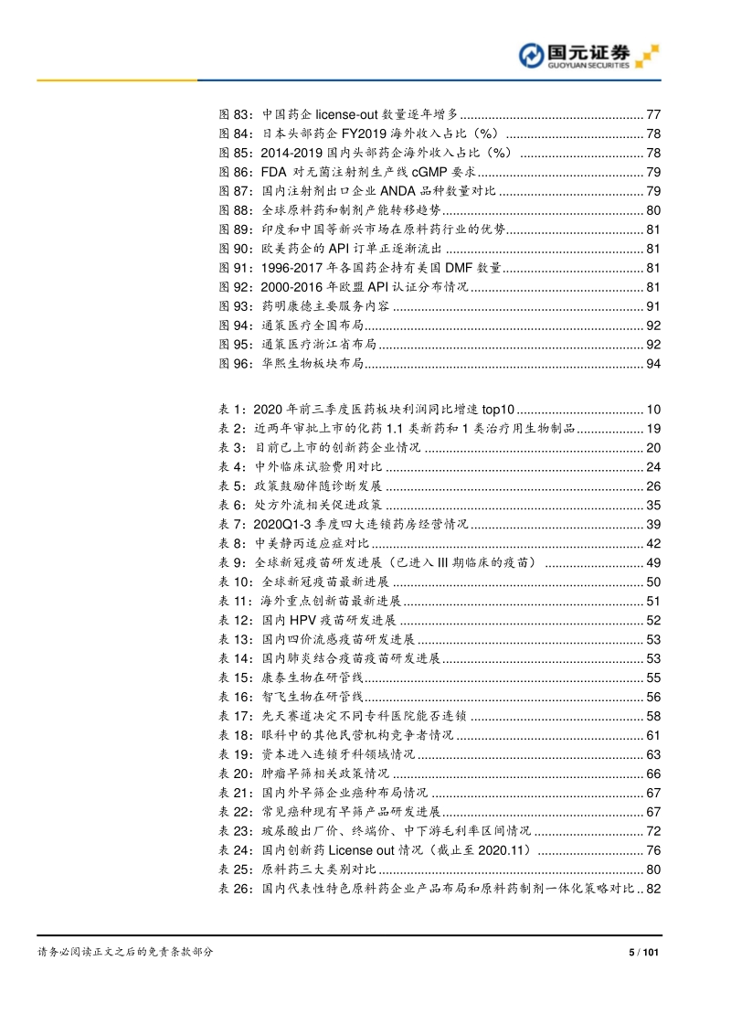 2021年医药生物行业策略报告：聚焦黄金赛道，寻找疫后高光.pdf_第5页