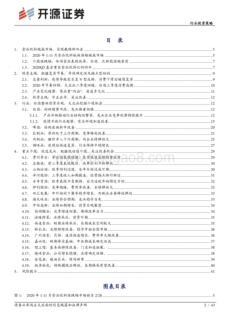 食品饮料行业2021年度投资策略：守正出奇，关注改善型机会.pdf_第2页