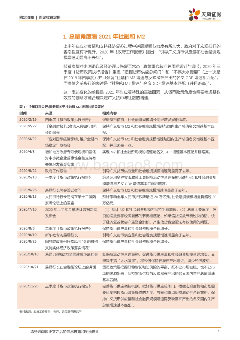 社融与M2预测专题：2021年社融和M2怎么看？.pdf_第3页