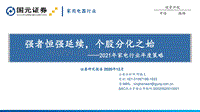 2021年家电行业年度策略：强者恒强延续，个股分化之始.pdf
