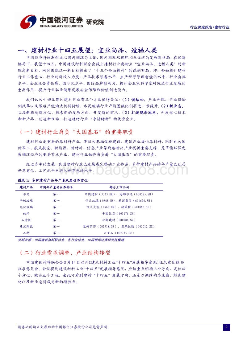 2021年度建材行业策略报告：新材料、新模式铸就新价值.pdf_第3页