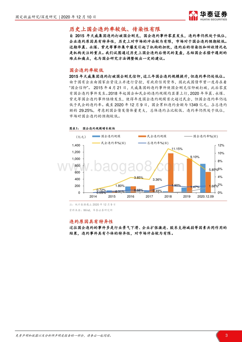 近期信用债风波及冲击跟踪之三：国企债违约求偿的痛点和难点.pdf_第3页