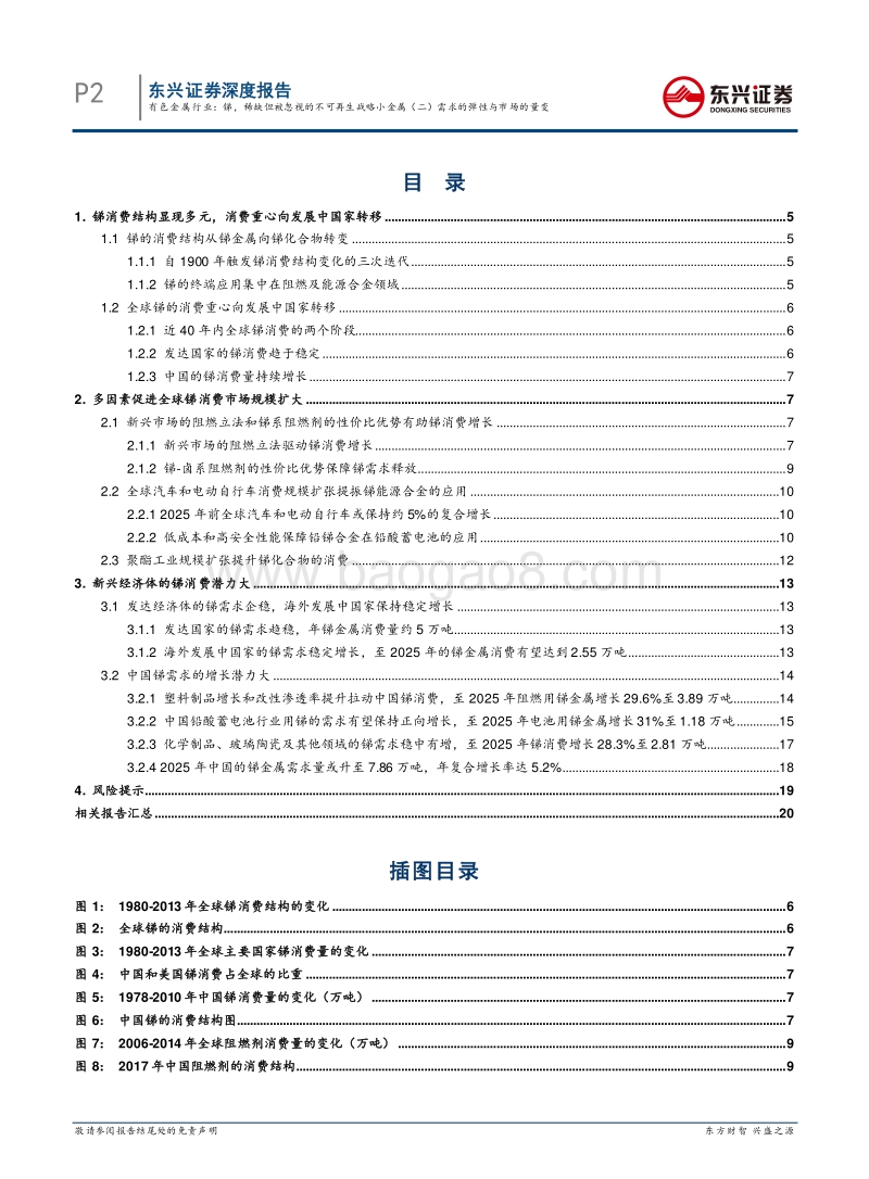 有色金属行业：锑，稀缺但被忽视的不可再生战略小金属（二）需求的弹性与市场的量变.pdf_第2页