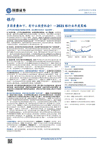 2021银行业年度策略：多因素叠加下，有什么投资机会？.pdf