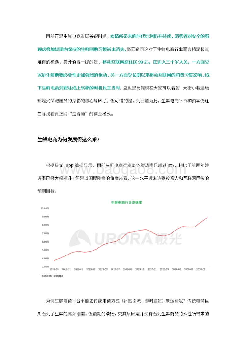 生鲜电商是一门“好生意”吗？.pdf_第2页