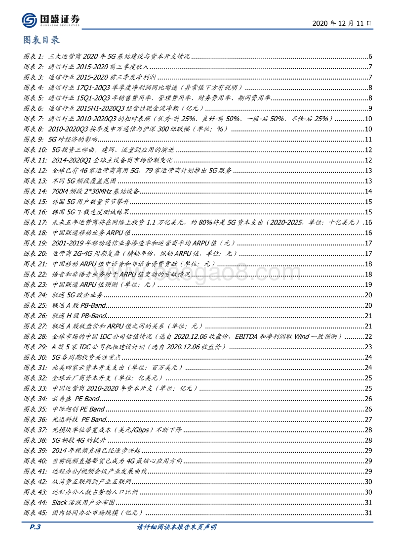 2021通信年度策略：5G三部曲，花自向阳开.pdf_第3页
