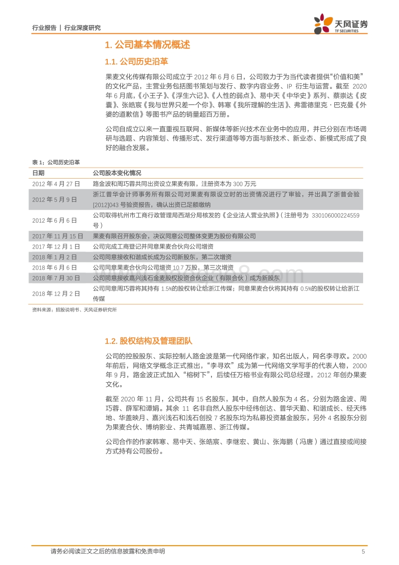 果麦文化全梳理：汇集优质版权与作家，重塑经典与打造畅销并行.pdf_第5页