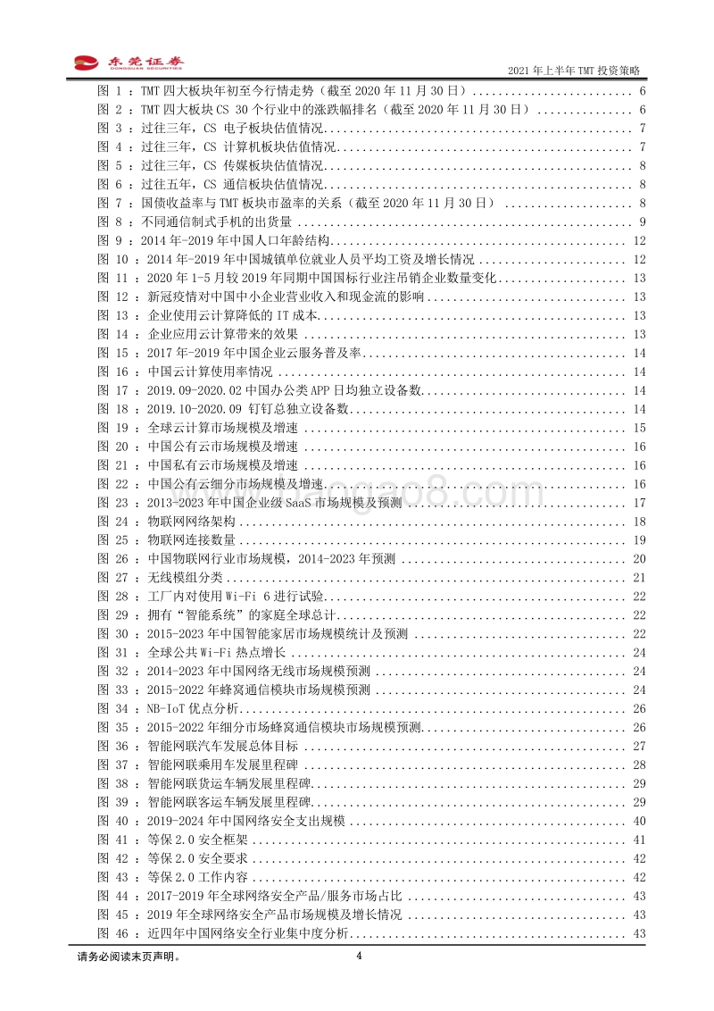 2021年上半年TMT投资策略：技术政策确立应用主线，布局五大黄金赛道优质企业.pdf_第4页