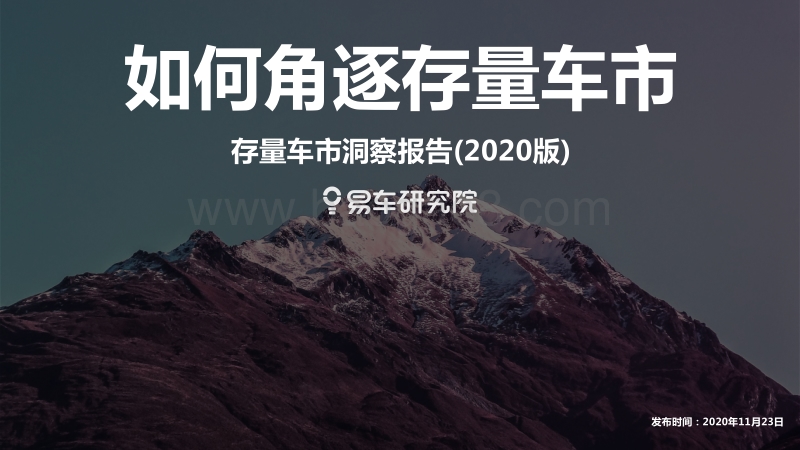 2020版存量车市洞察报告.pdf_第1页