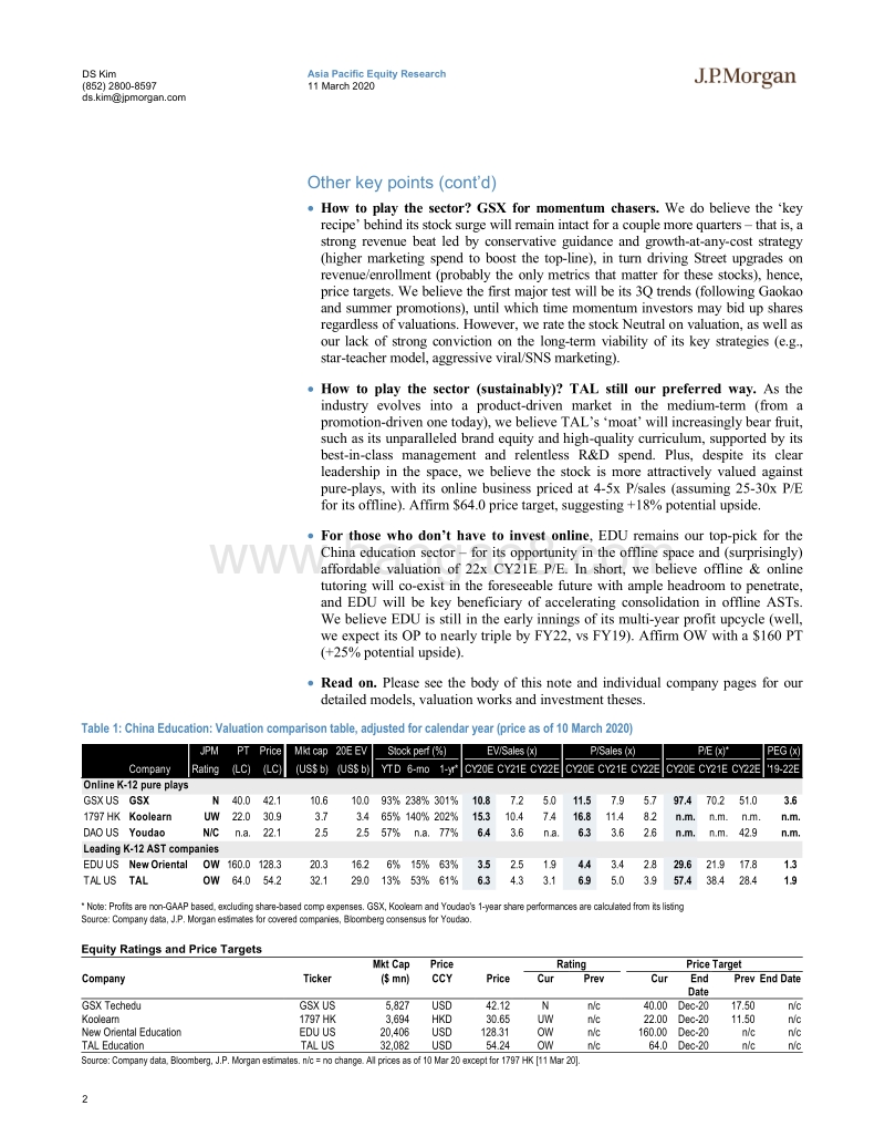 中国教育行业：线上教育热潮（英文版）.pdf_第2页
