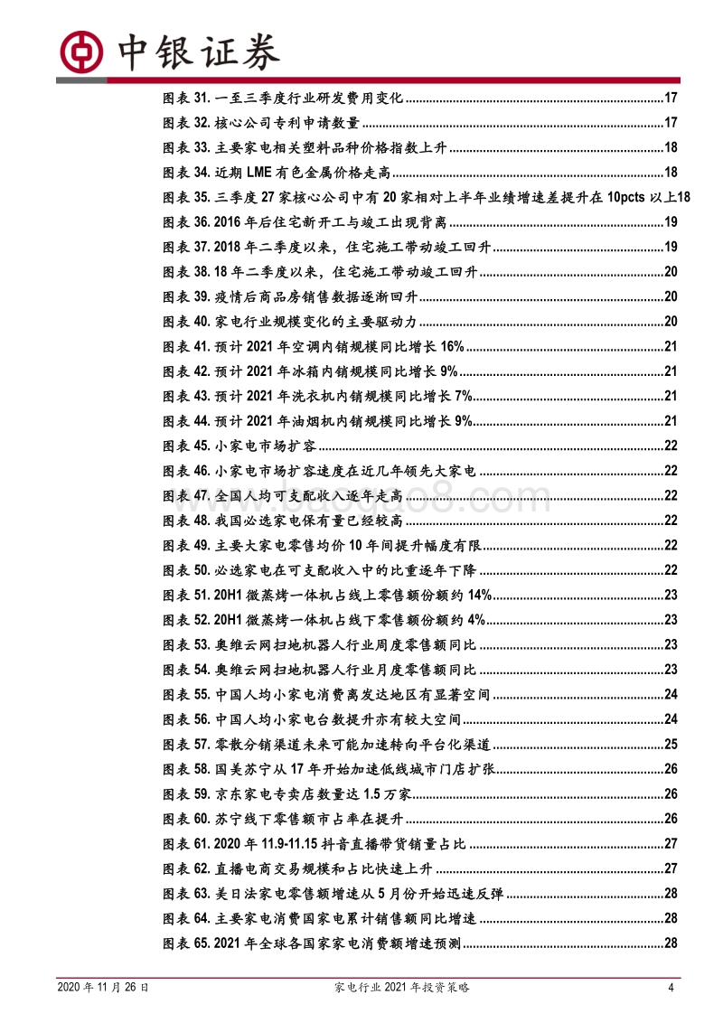 家电行业2021年投资策略：厚积薄发，行稳致远.pdf_第4页