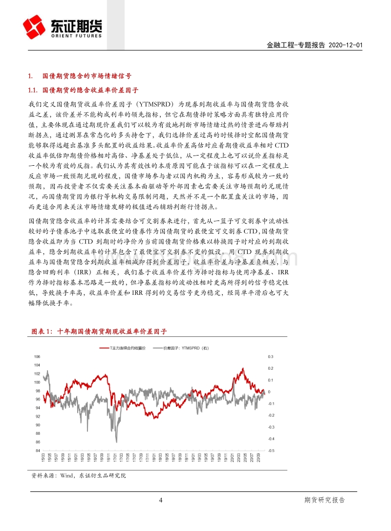 利率衍生品系列专题（二）：国债期货隐含的市场情绪信号.pdf_第4页