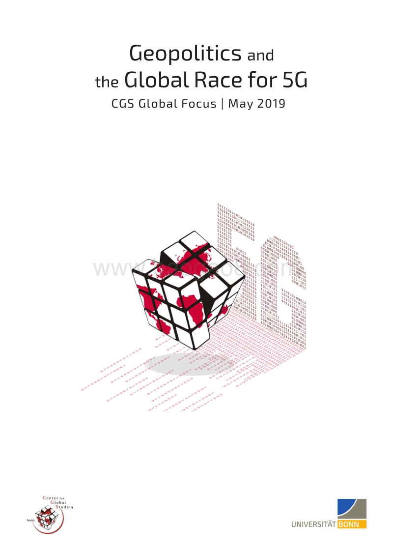 5G的地缘政治和全球竞赛（英文版）.pdf_第1页