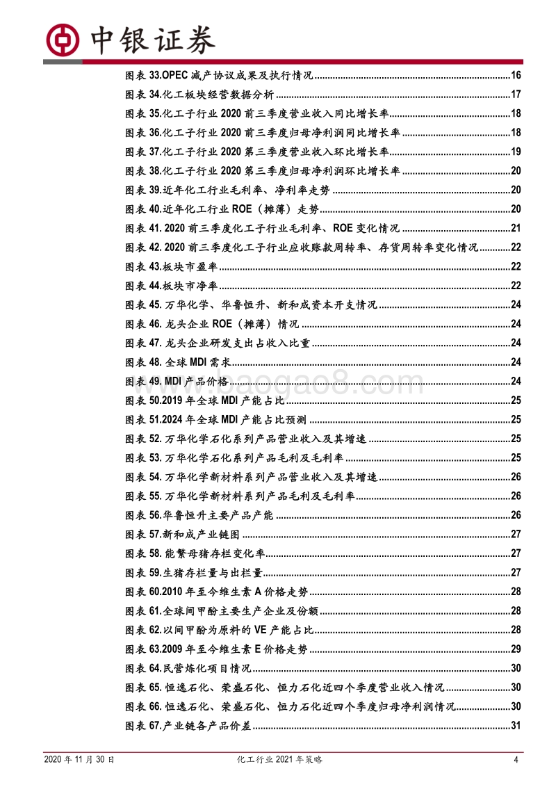 化工行业2021年策略：景气继续向上，龙头优势凸显.pdf_第4页