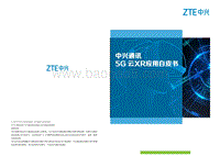 中兴通讯5G云XR应用白皮书.pdf