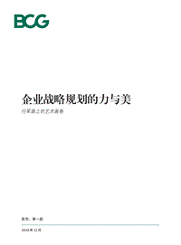 企业战略规划的力与美：行军路上的艺术画卷.pdf
