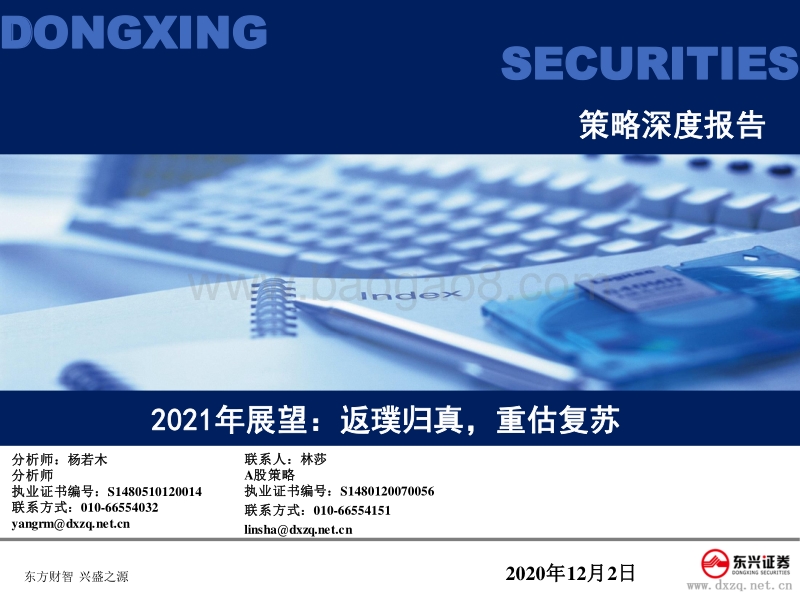 2021年展望：返璞归真，重估复苏.pdf_第1页