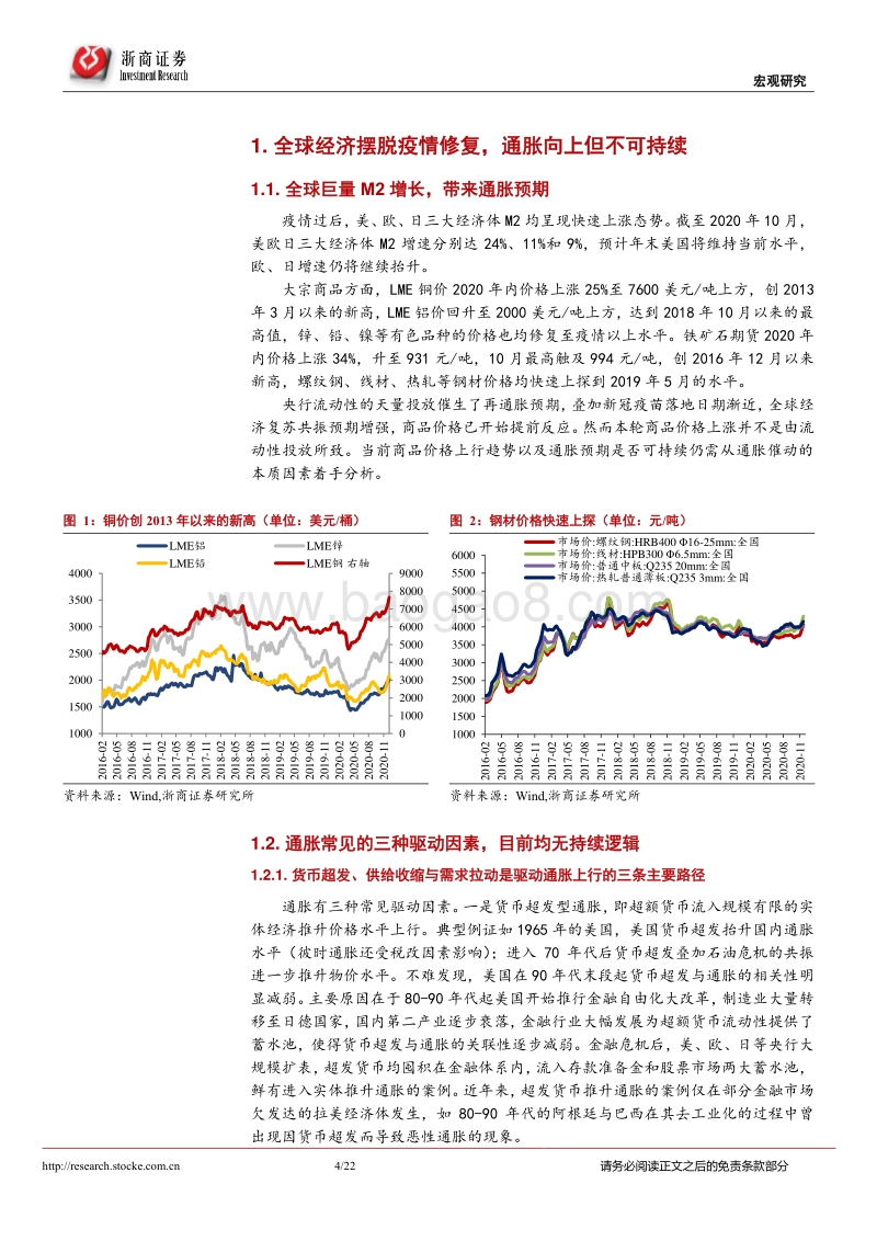 再通胀系列研究（一）：2021年从再通胀到信用收缩.pdf_第4页