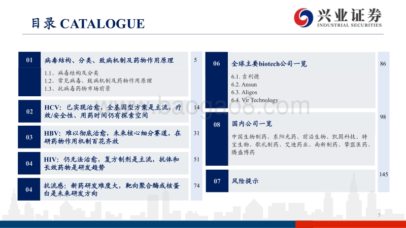 抗病毒药物深度报告：新冠映射下的价值洼地，攻坚正当时.pdf_第5页