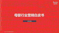 母婴行业营销白皮书.pdf