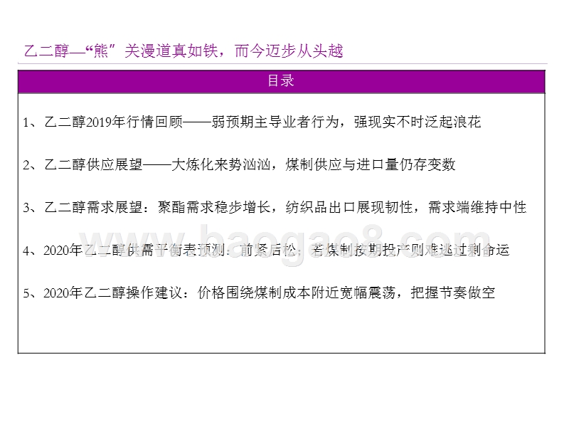 2020年乙二醇投资前景研究报告.pptx_第2页