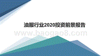 油服行业2020投资前景报告.pptx