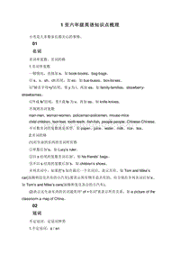 1至六年级英语知识点梳理.doc