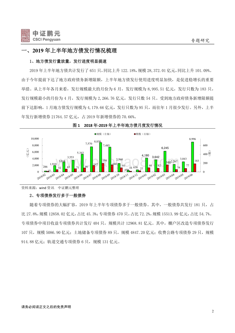 2019年上半年地方债市场回顾与下半年展望.pdf_第2页