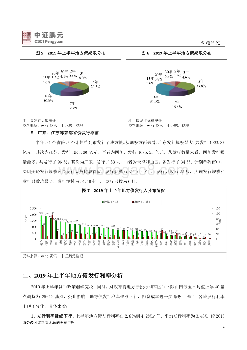 2019年上半年地方债市场回顾与下半年展望.pdf_第4页