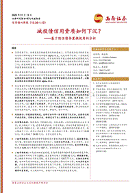 基于隐性债务置换视角的分析：城投债信用资质如何下沉？.pdf