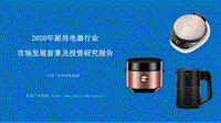 2020年厨房电器行业市场发展前景及投资研究报告.pdf