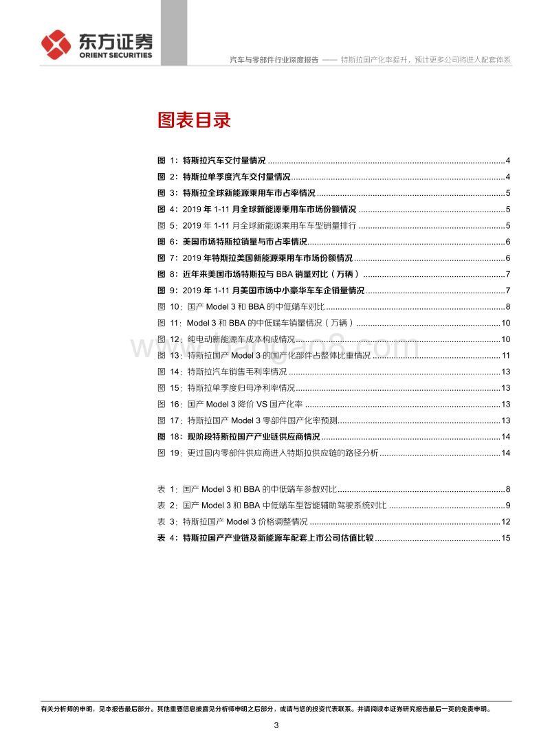 特斯拉产业链系列报告之二：特斯拉国产化率提升，预计更多公司将进入配套体系.pdf_第3页