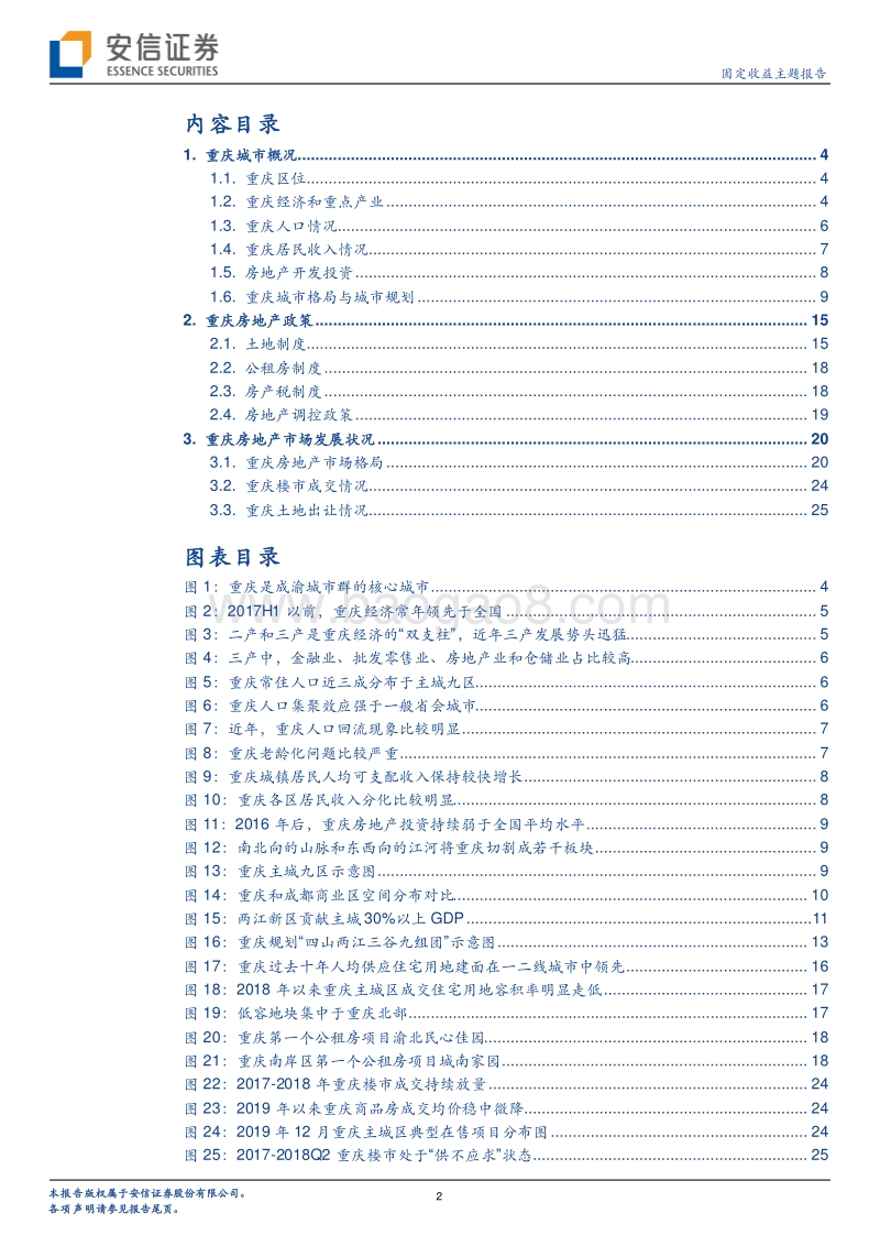 地产债研究之重庆篇：谁是重庆房价的风向标？.pdf_第2页