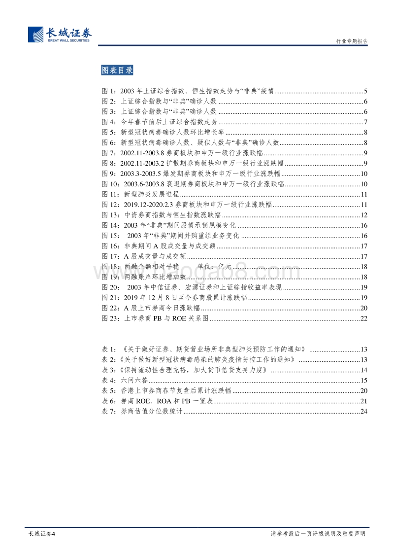 关于肺炎疫情对券商板块影响的专题评析：监管打逆周期组合拳，资本市场中长期向好走稳趋势不变.pdf_第4页