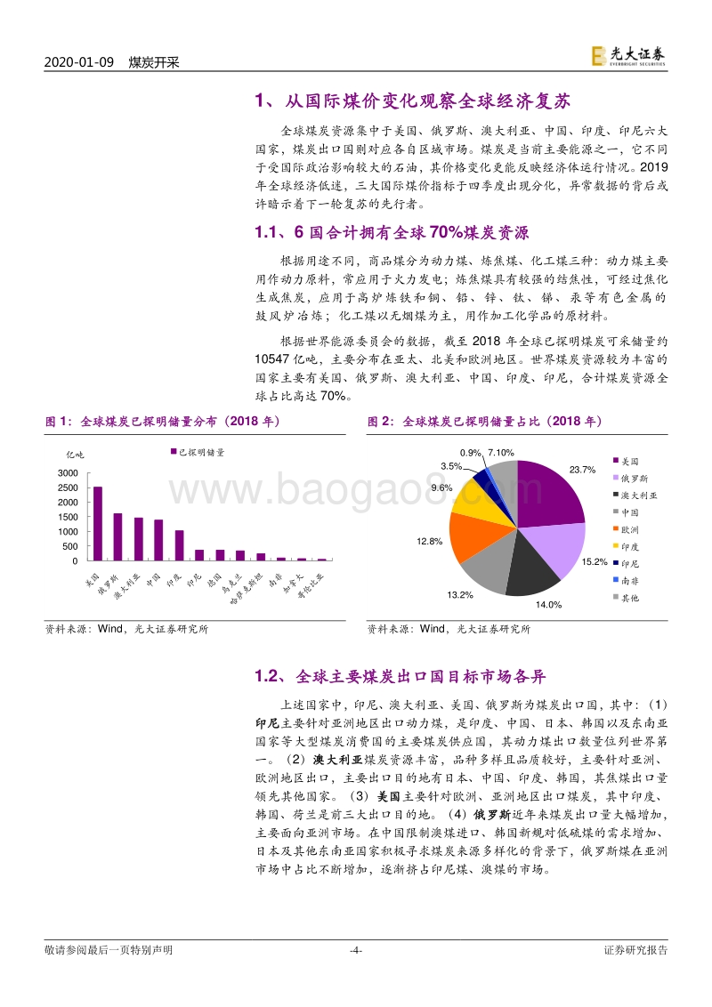 国际煤炭贸易及进口煤专题研究：关于全球经济，“煤博士”有话说.pdf_第4页