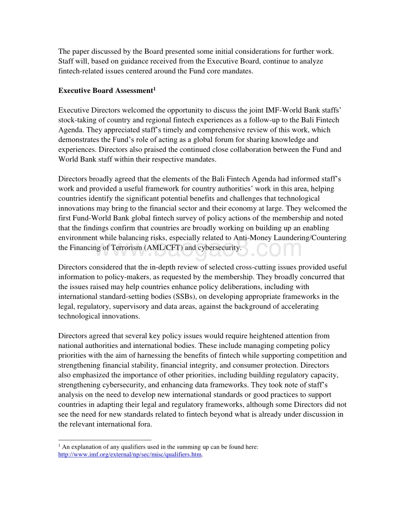 金融科技：迄今为止的经验（英文版）.pdf_第3页