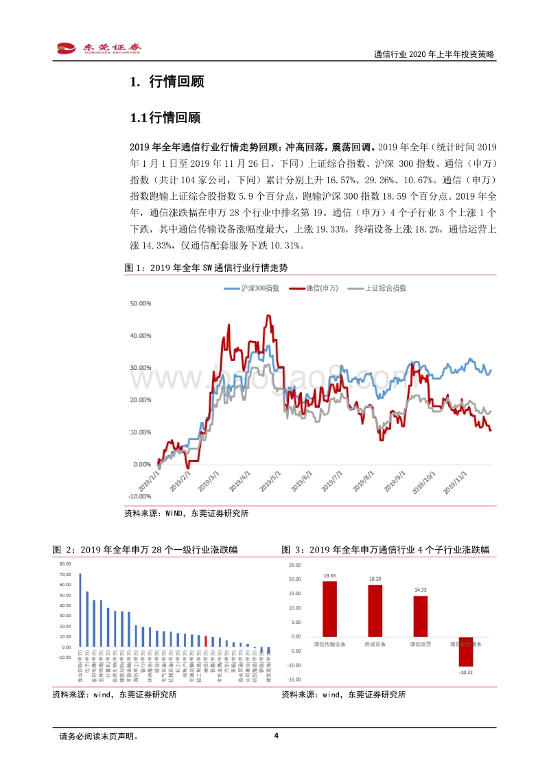 通信行业2020年上半年投资策略：5G盛宴即将开启，奏响5G基建和数据处理之歌.pdf_第4页