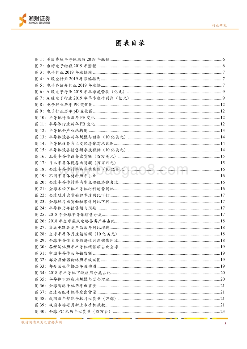 电子行业2020年策略报告：决心不改、前景可期.pdf_第3页