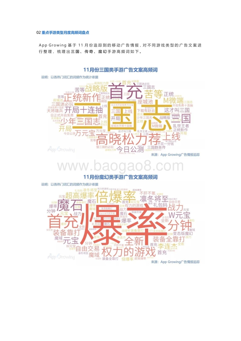 2019年11月份手游买量市场分析.pdf_第2页