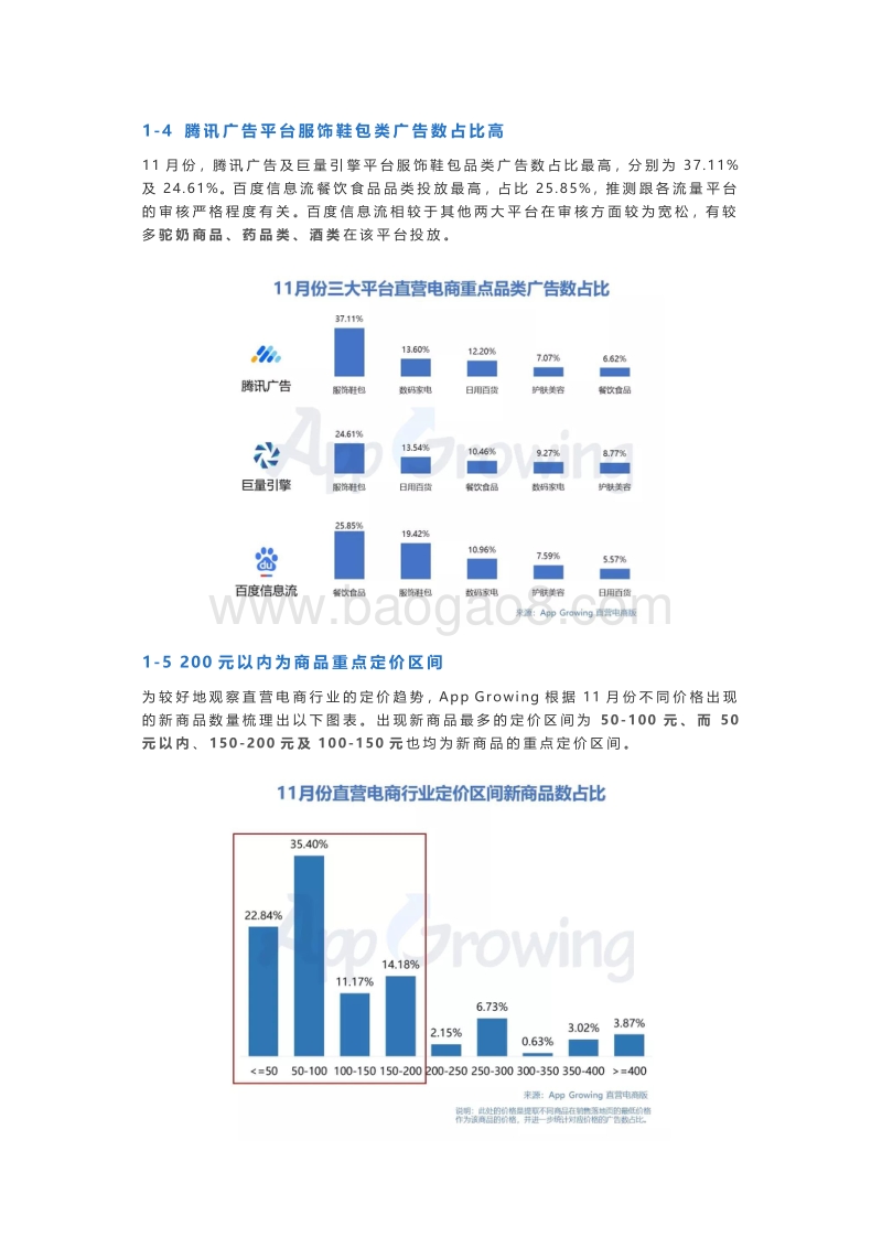 2019年11月份直营电商行业分析报告.pdf_第3页