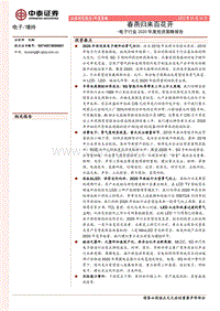 电子行业2020年度投资策略报告：春燕归来百花开.pdf