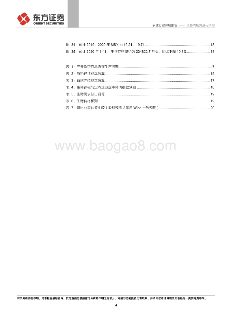 生猪周期复盘与预测——迎接2020年高景气.pdf_第4页