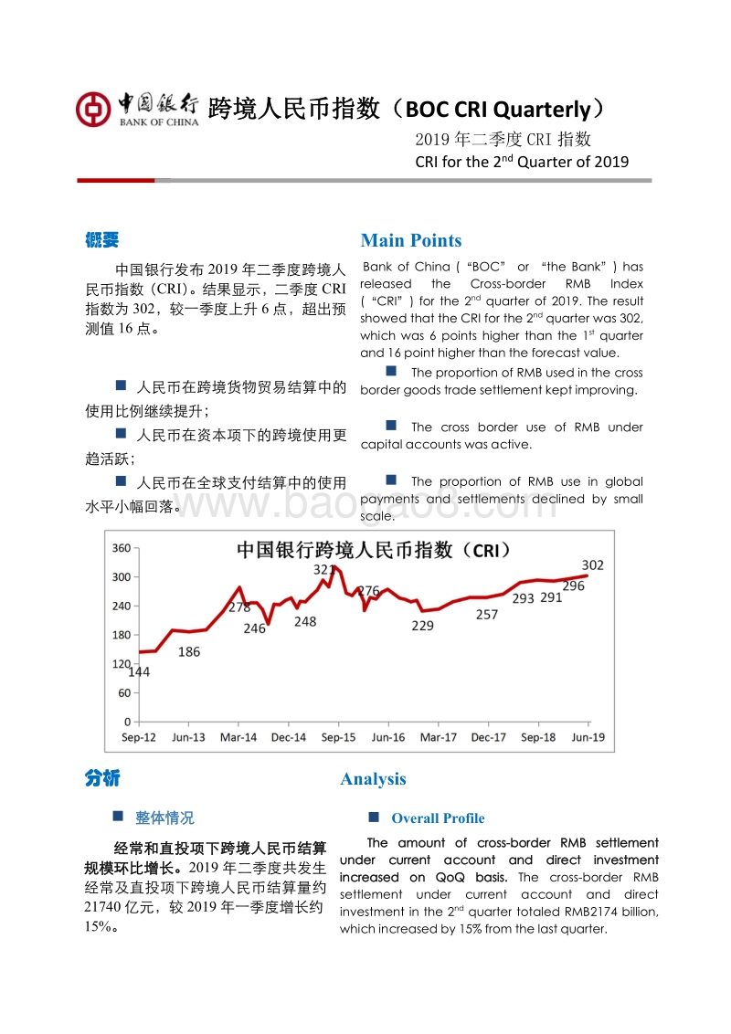 2019年二季度跨境人民币指数.pdf_第1页