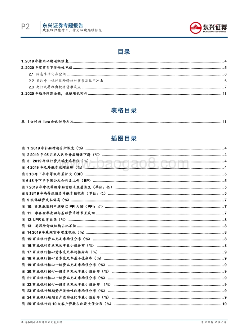 2020年货币及信用展望：政策回归稳增长，信用环境继续修复.pdf_第2页