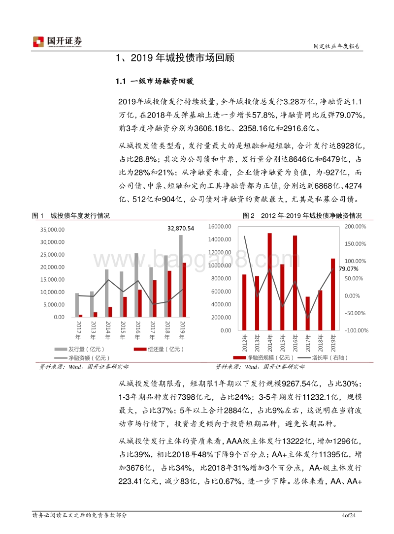 2020年城投债投资策略报告：政策利好延续，精选区位下沉.pdf_第4页