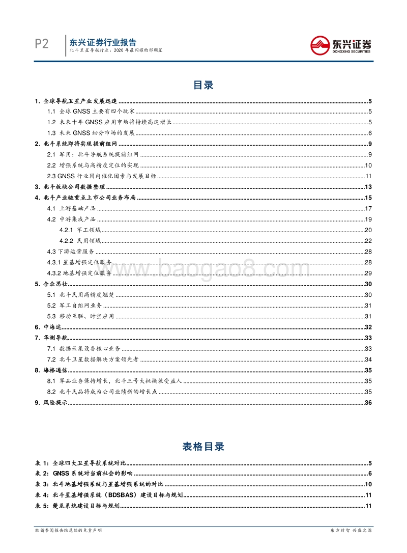 北斗卫星导航行业：2020年最闪耀的那颗星.pdf_第2页